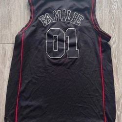 Ethika Basketball Jersey Mens L Black 01 Ethika Famile Mesh Sleeveless