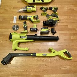 Ryobi 9 Combo Took Kit 
