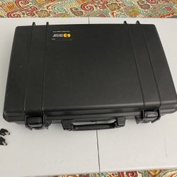Pelican 1490 Protector Case w/ Both Keys & Specialty Laptop Insert