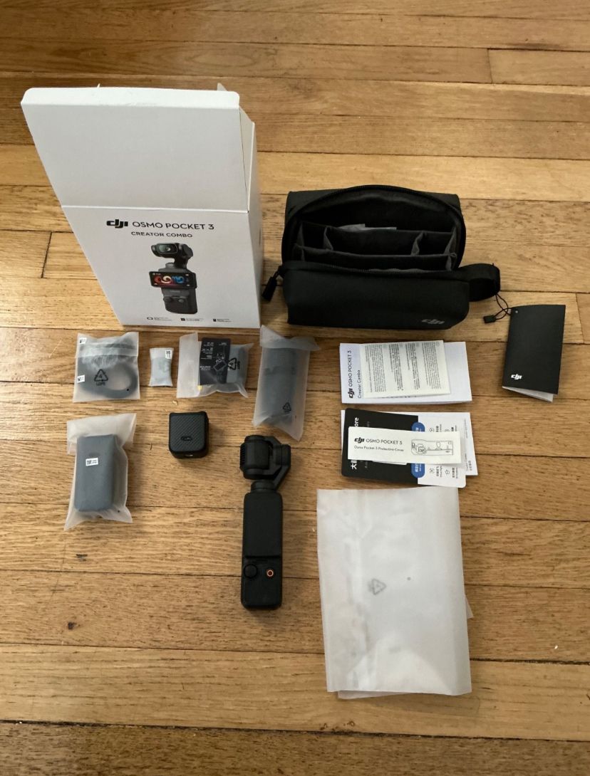 JUST OPENED(New)Creator combo Osmo pocket 3