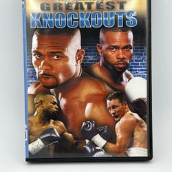 Roy Jones Jrs Greatest Knockouts (DVD, 2005).  B24 