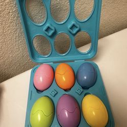 Egg Baby Toy Shape Matching Learning Educational Toy