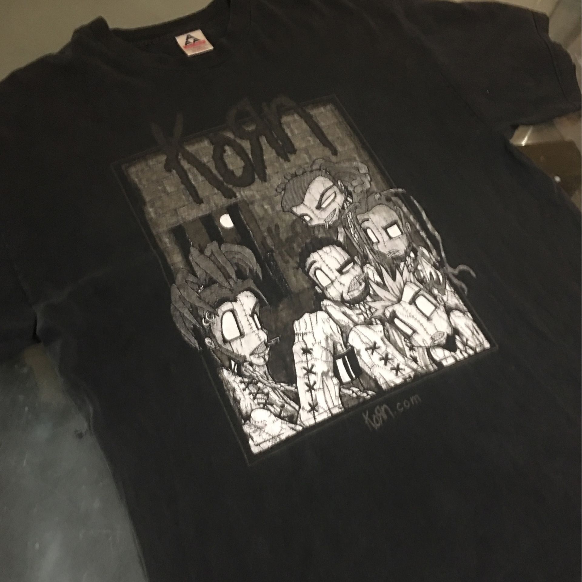 ****VINTAGE MENS OFFICIAL KORN “SICK & TWISTED” 2000 TOUR T SHIRT (sizeXL) MENS USED****