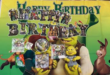 Fun Shrek birthday party supplies