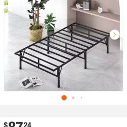 Bedframe + Mattress For Sale! Pet Free And Smoke Free Home. Mattress Was Always Used With 2 Covers.