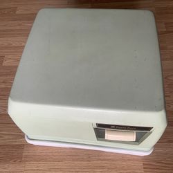 Classic Rv/Camping Porta Potti In Avocado