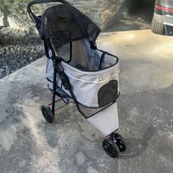Pet Stroller Dog / Cat Multi-Terrain Wheels