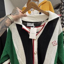 TENNIS CROCHET SHIRT CasaBlanca Outifts