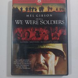 We Were Soldiers DVD Widescreen Movie Mel Gibson True Story Military & War 2002