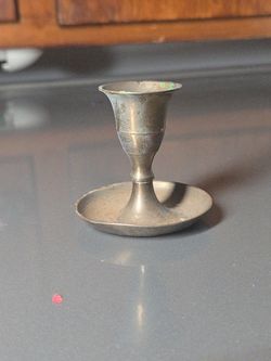 Vintage Brass Candlestick Holder