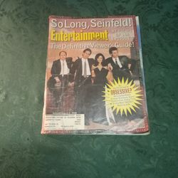 Vintage Magazine/ May 4, 1998 Entertainment Weekly/ Seinfeld Collector's Issue 