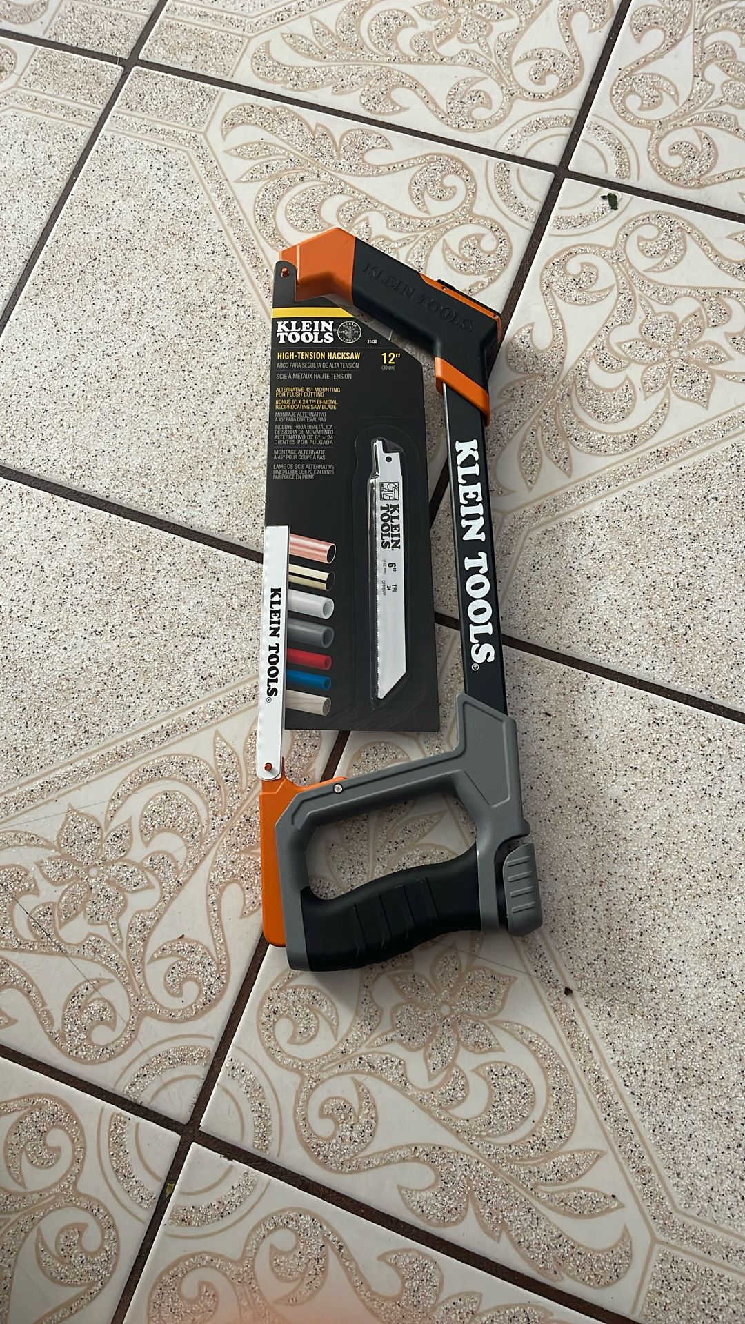 Klein High Tension Hacksaw 12”