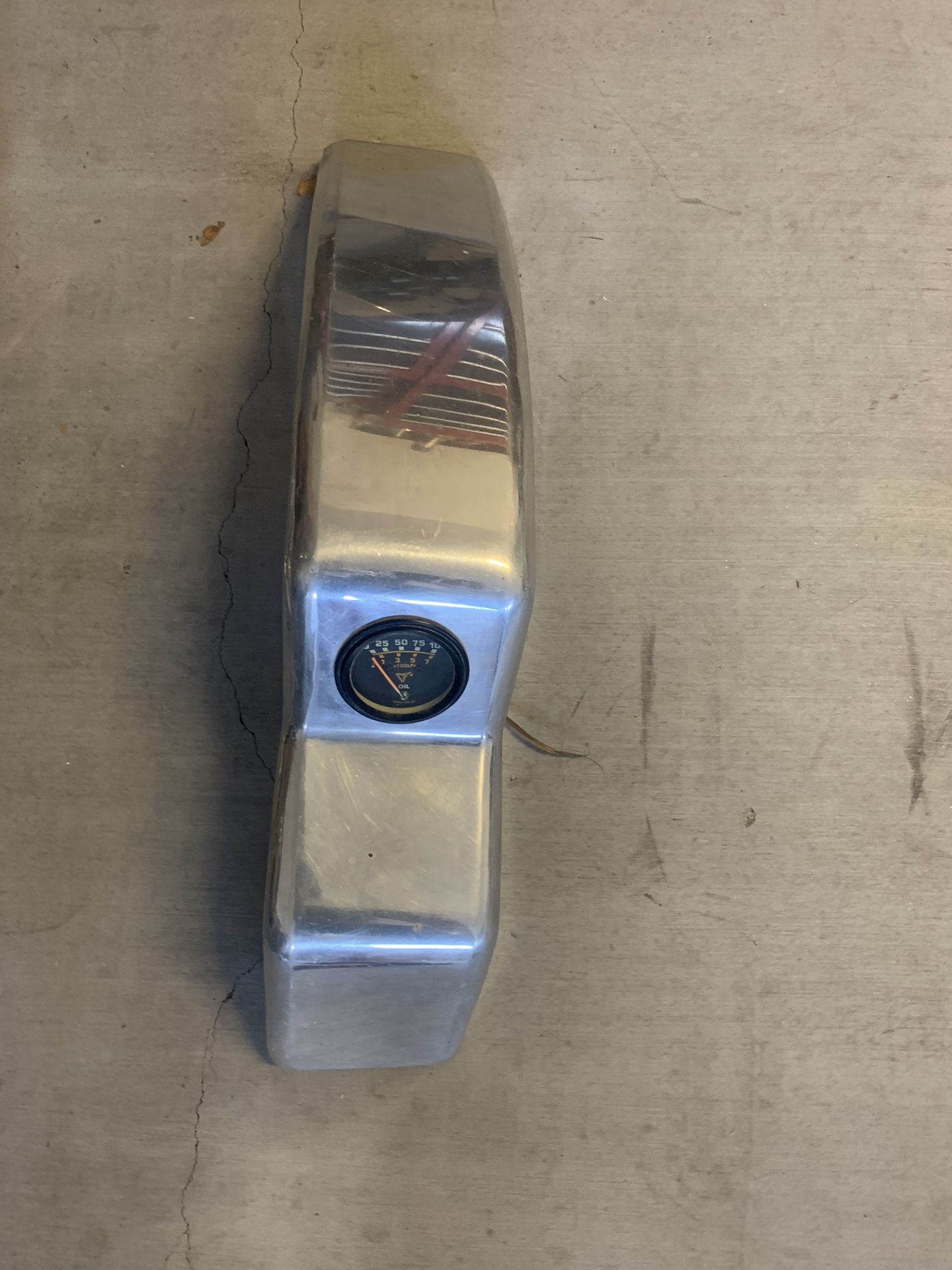 Dune Buggy Sand Rail Center Console Polished