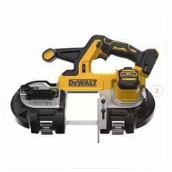 DEWALT 20-Volt MAX 3-3/8 in. Cordless Brushless Bandsaw (Tool-Only)