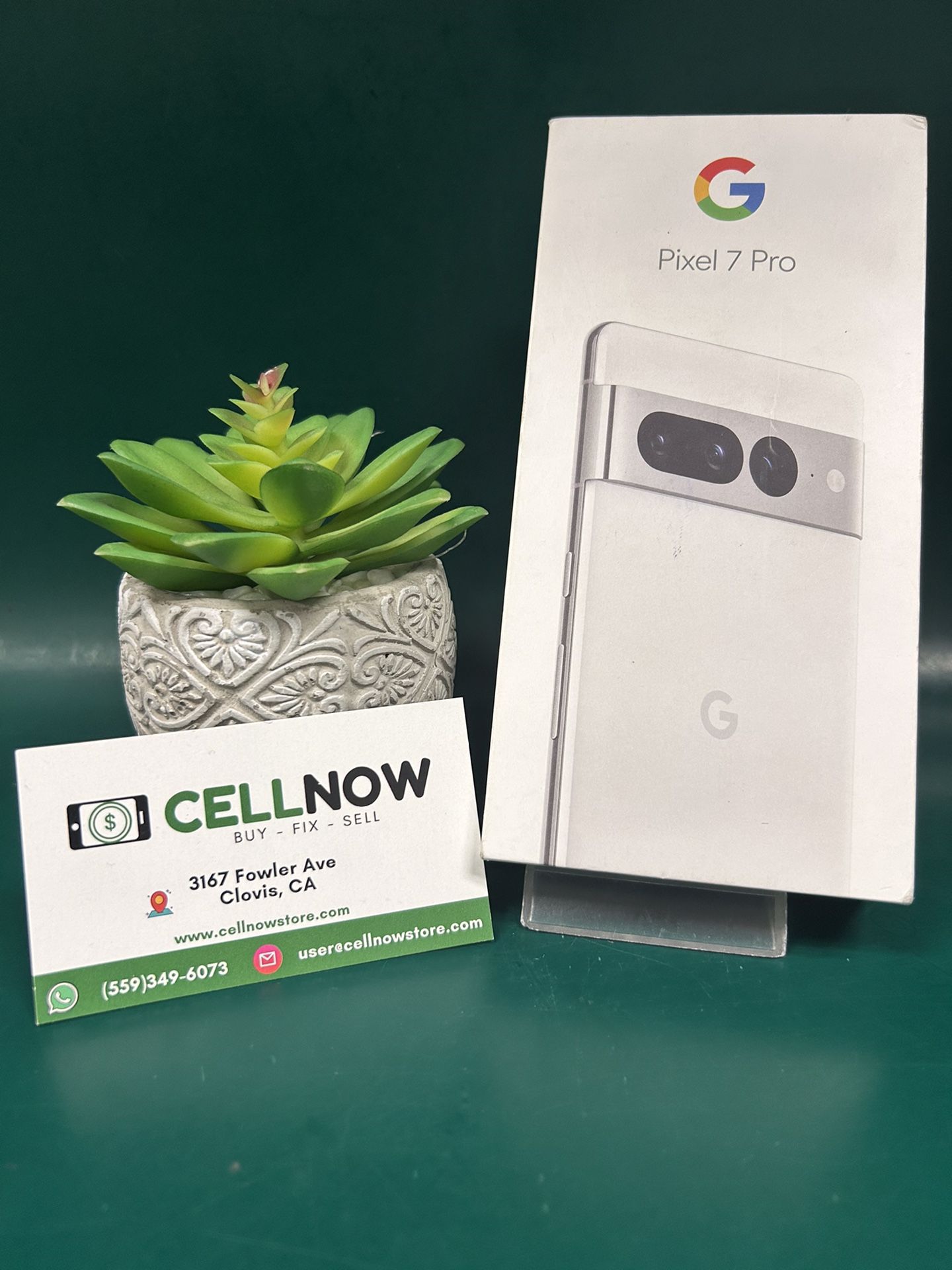 Back To School Sale!! Google Pixel 7 Pro Unlocked 256Gb White 