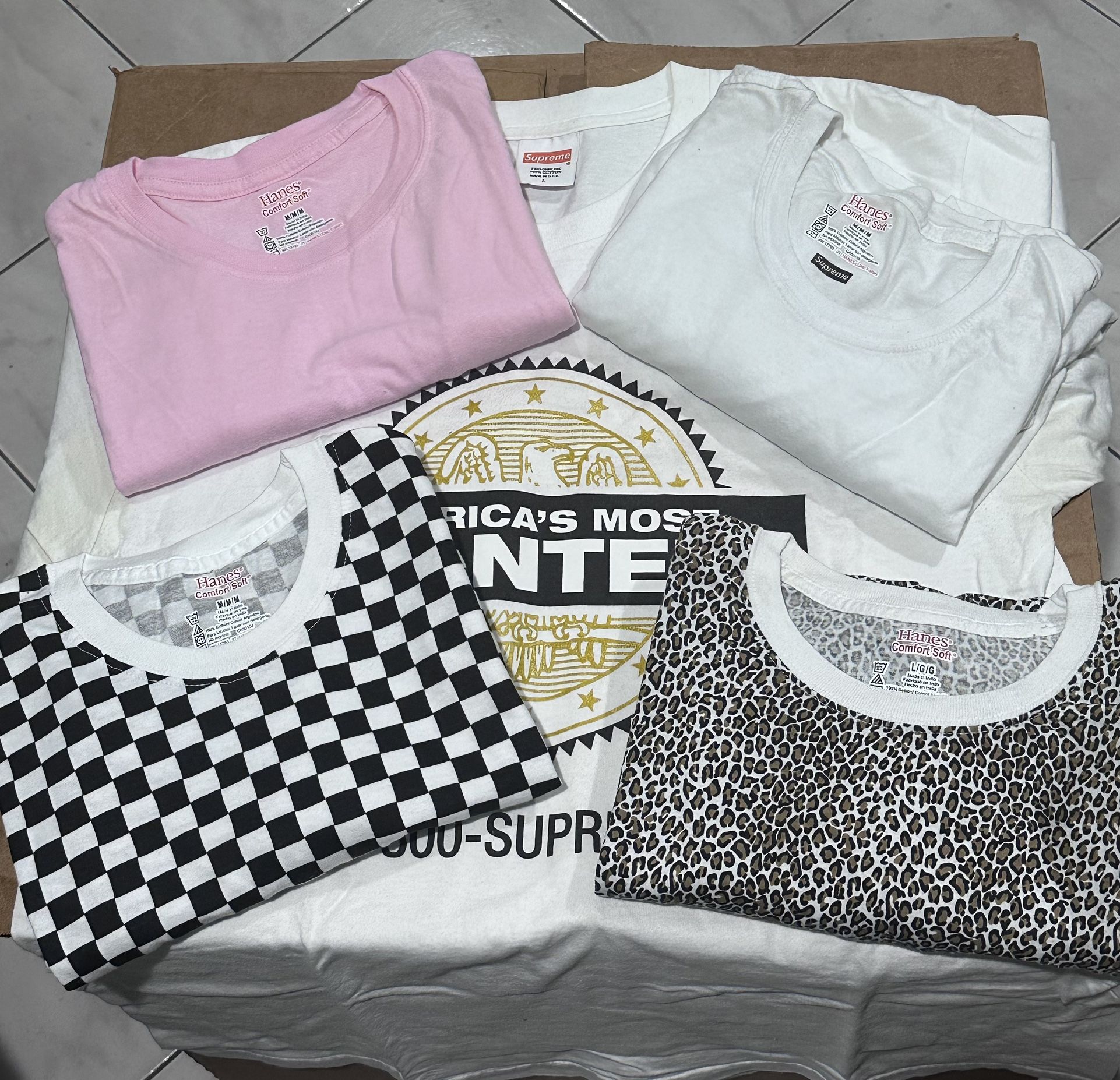 Supreme T Shirts Bundle