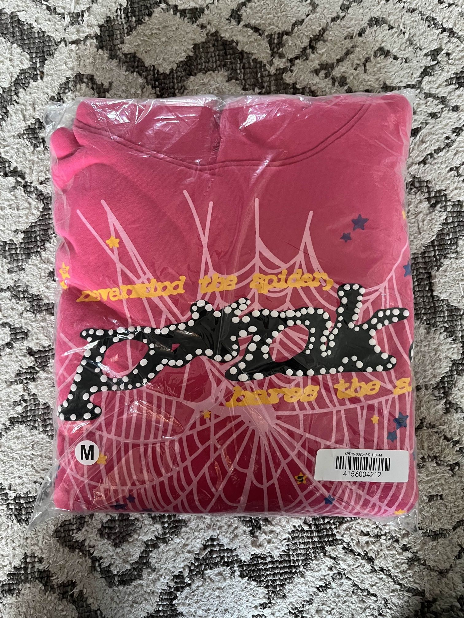 Pink Spider Hoodie