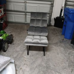Massage Chair, Gray