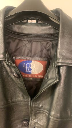 Xxl Men’s Black Leather Jacket
