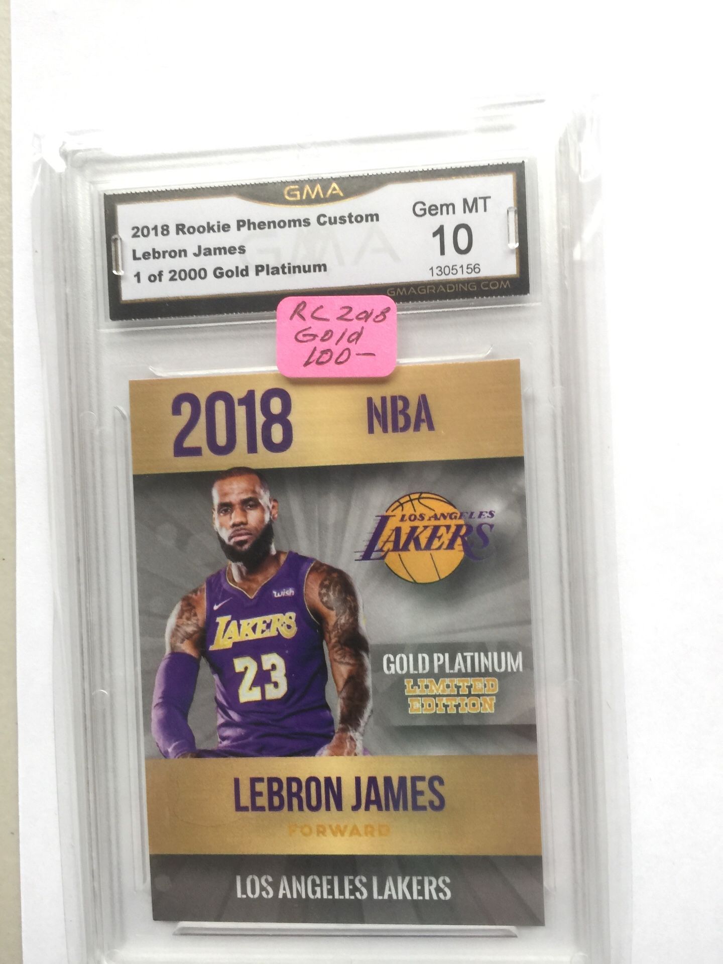 Lebrun James card