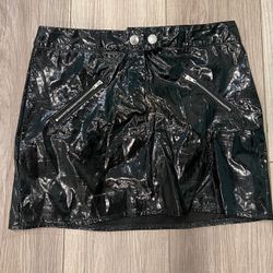 Fashionnova Latex Skirt