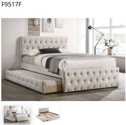 Trundle New Style Beds Full/Twin w?Mattresses Sale
