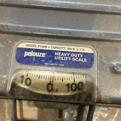 Pelouze 100lb Scale