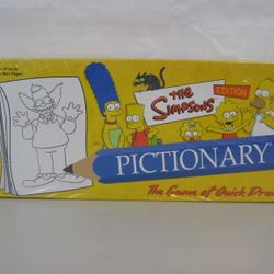 The Simpsons Edition Pictionary USAopoly 2002 Brand New & Sealed
