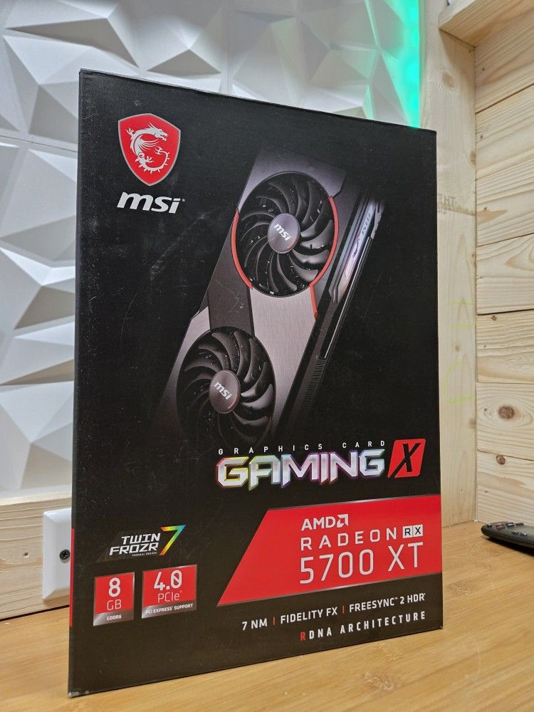 RX 5700 XT 5700XT MSI AMD RADEON GPU