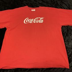 Mens 2XL Vintage Coca Cola Tshirt