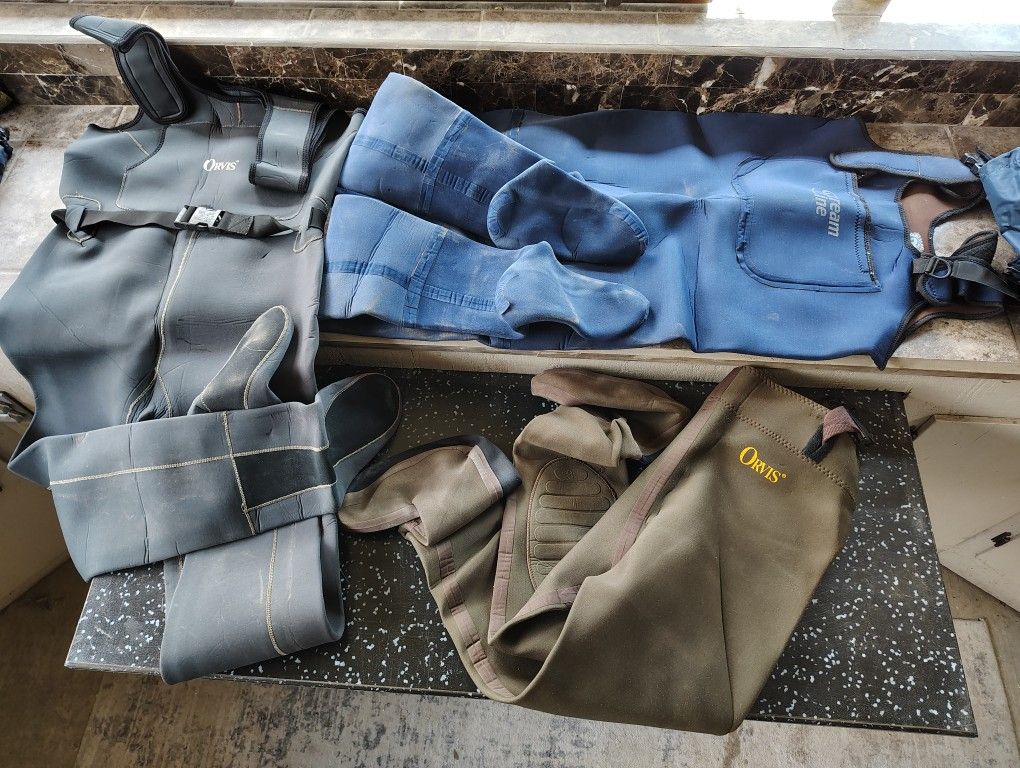 Fishing Waders Half's And Bibs.