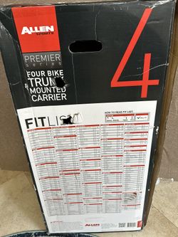 Allen Sports 4 Bike Trunk Mounted Carrier