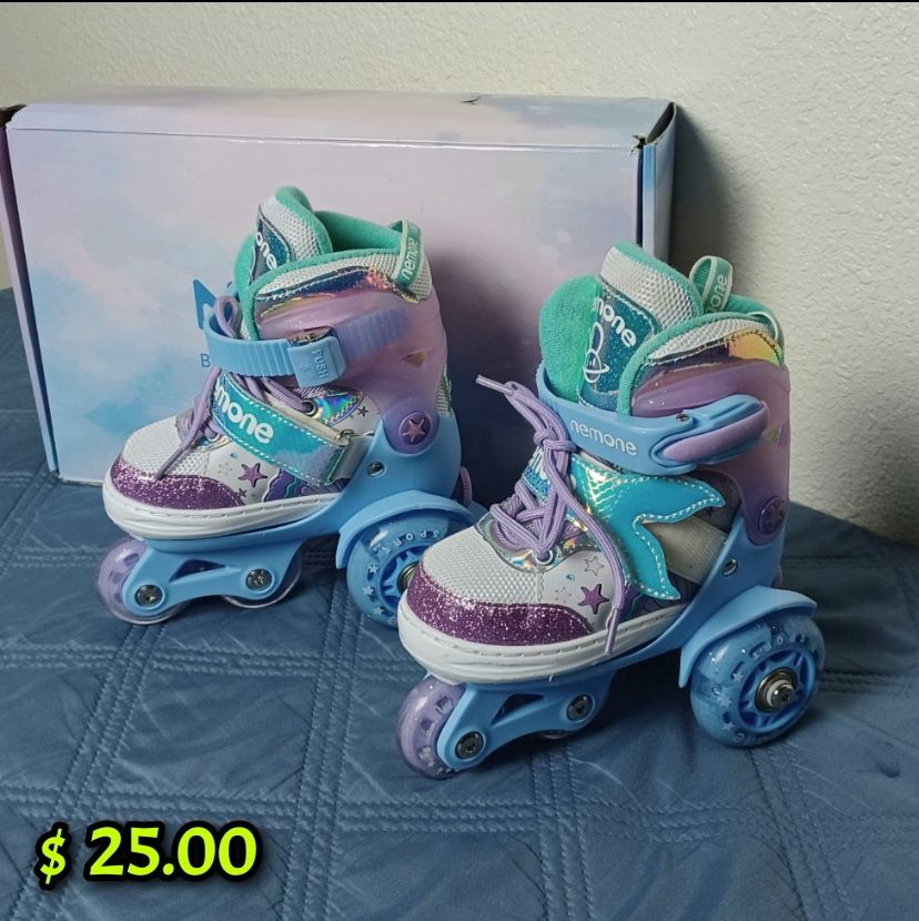 Nemone XS Roller Skates Adjustable 