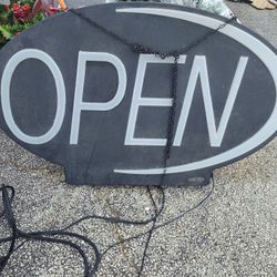 PARA Su Negocio Sign Open 