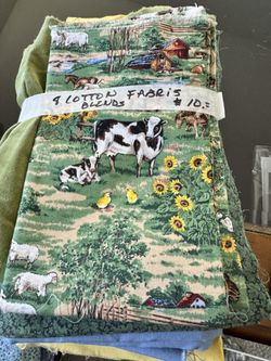 8 COTTON BLEND FABRICS 