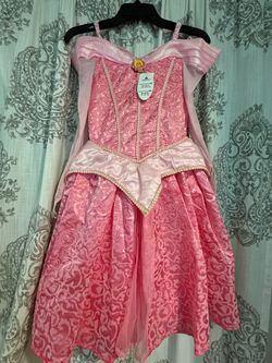 Disneyland Parks girls size Medium Aurora Bibbidi Bobbidi Boutique costume brand new with tags