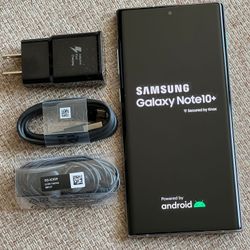 Samsung Galaxy Note 10+ Plus , 256GB,  Unlocked   for all Company Carrier ,  Excellent Condition Like New 