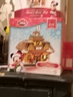 Disney Mickey merry Christmas village