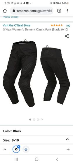 O'Neal Womans Element Classic Riding Pants