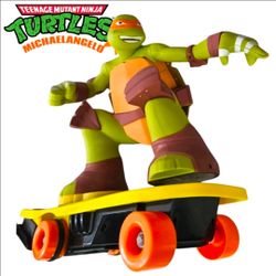Jakks Teenage Mutant Ninja Turtles RC Skateboarding Mikey TMNT with Remote