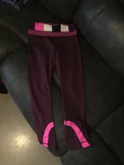 Lululemon Run Crops Size 2