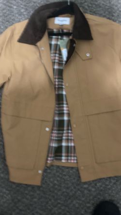 brand new brown jacket