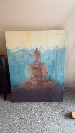 Buddha canvas painting