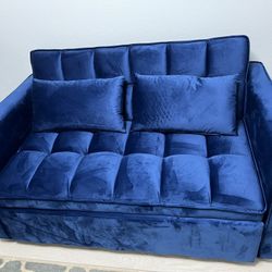 Coach / recliner / Loveseat - Velvet - Barely Used