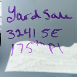 Yard Sale