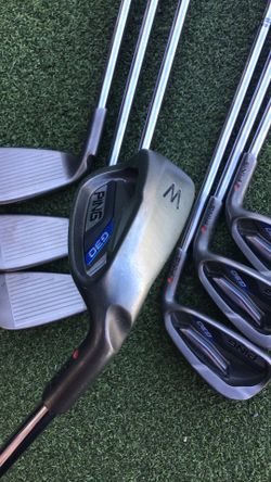 Ping G30 4-PW Steel Stiff Shafts. Excellent Condition. GolfLAB Takes Trades.