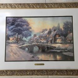 Thomas Kinkade Framed Print