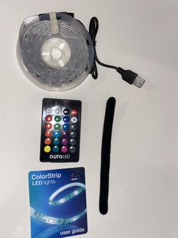 LED Strip Light With Wireless Remote 6 Feet