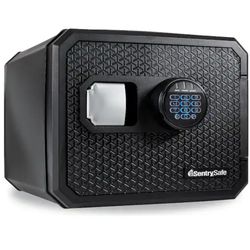 Sentry Safe 0.81 cu. ft. Waterproof and Fireproof Safe for Home with Backlit Digital Keypad and Adjustable Shelf