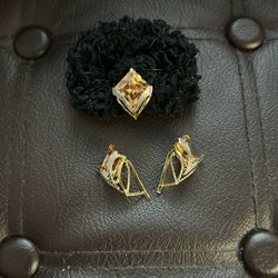 Gold jewelry Set